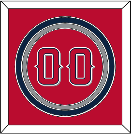 Los Angeles Number - Alternate Red (2012-2020) - Premier Tier 2