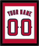 Los Angeles Name & Number - Home White (2002-2023) - Single Mat 1