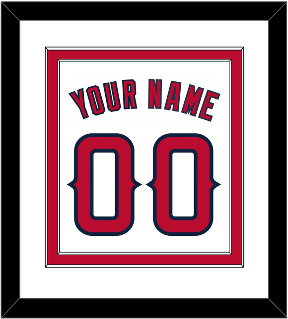 Los Angeles Name & Number - Home White - Double Mat 1
