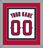 Los Angeles Name & Number - Home White (2002-2023) - Double Mat 2