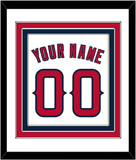 Los Angeles Name & Number - Home White (2002-2023) - Triple Mat 1