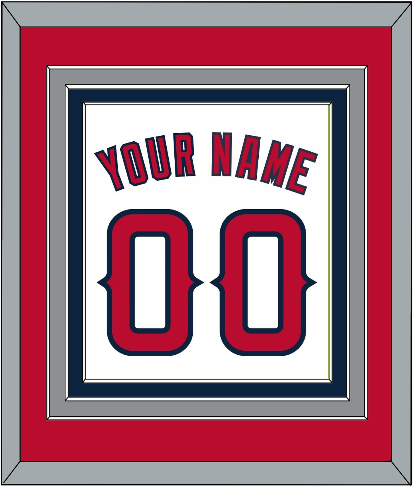 Los Angeles Name & Number - Home White (2002-2023) - Premier Tier 2
