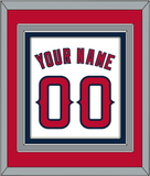 Los Angeles Name & Number - Home White (2002-2023) - Triple Mat 2