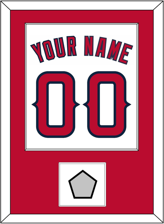 Los Angeles Name, Number & World Series Patch - Home White (2002-2023) - Essential Tier 1