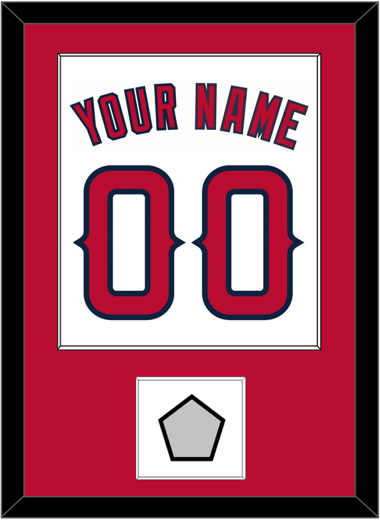 Los Angeles Name, Number & World Series Patch - Home White (2002-2023) - Essential Tier 1