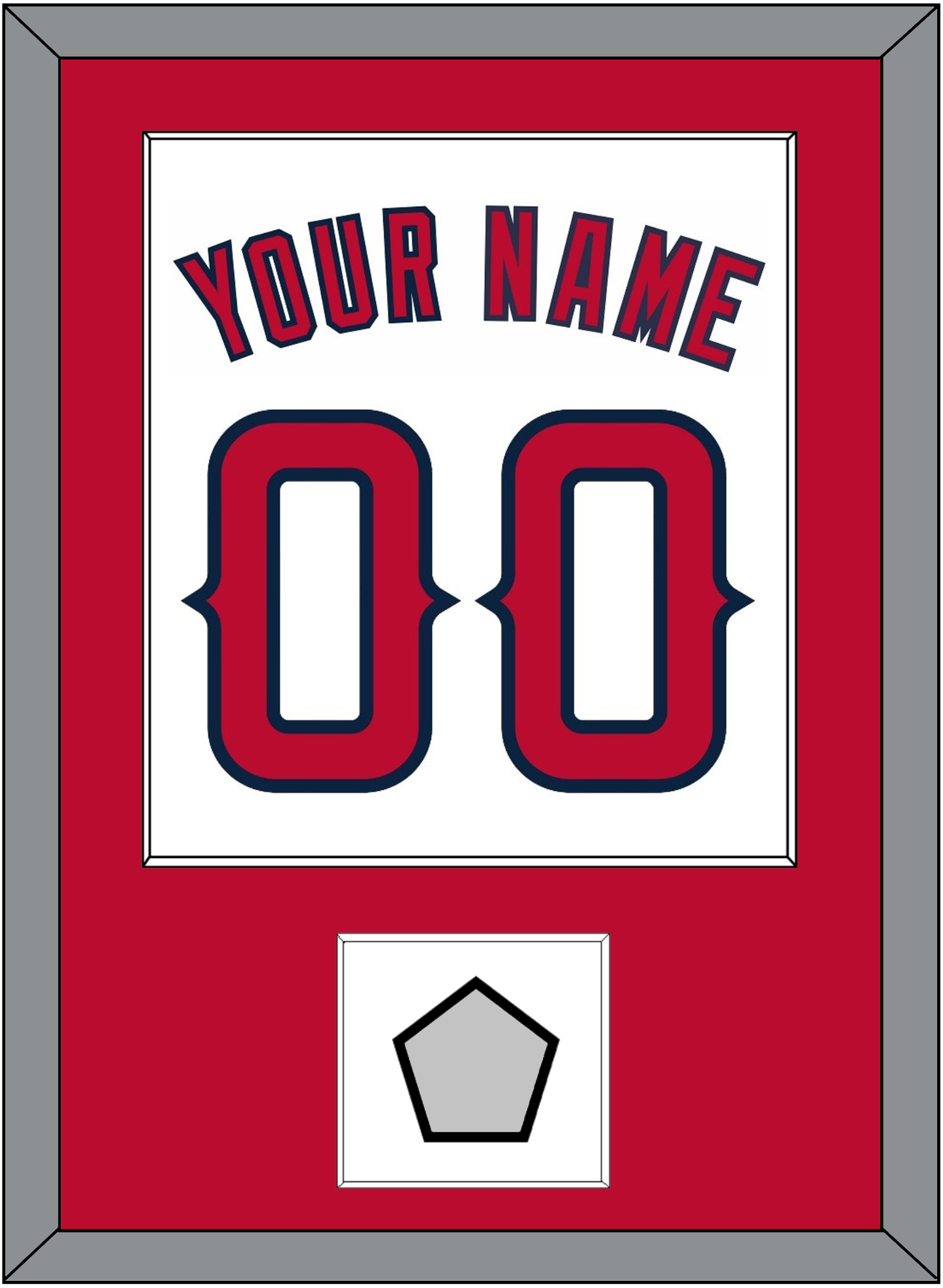Los Angeles Name, Number & World Series Patch - Home White (2002-2023) - Essential Tier 1