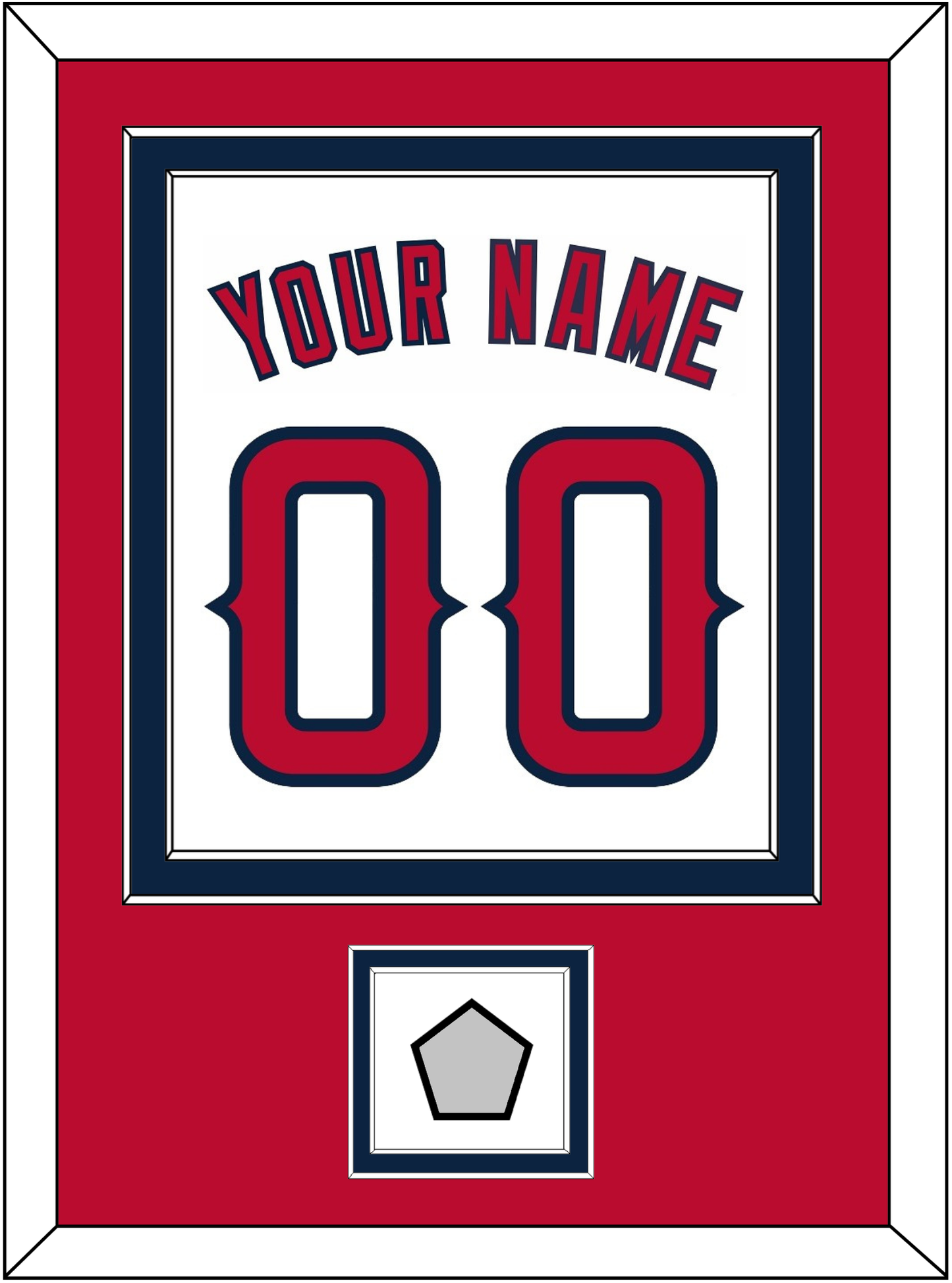Los Angeles Name, Number & World Series Patch - Home White (2002-2023) - Signature Tier 2