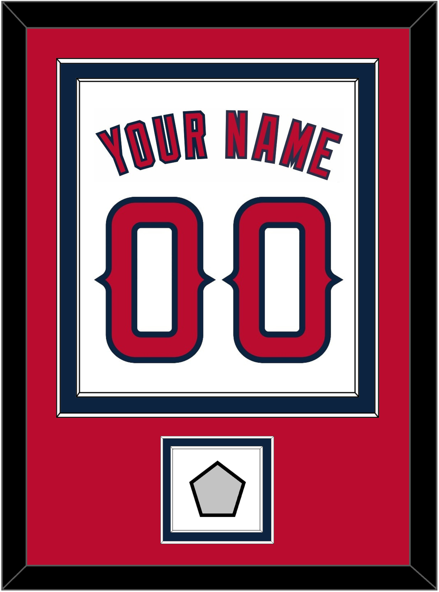 Los Angeles Name, Number & World Series Patch - Home White (2002-2023) - Signature Tier 2