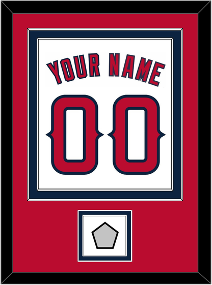 Los Angeles Name, Number & World Series Patch - Home White (2002-2023) - Signature Tier 2