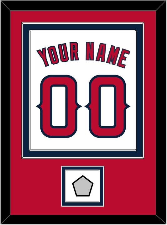 Los Angeles Name, Number & World Series Patch - Home White (2002-2023) - Signature Tier 2