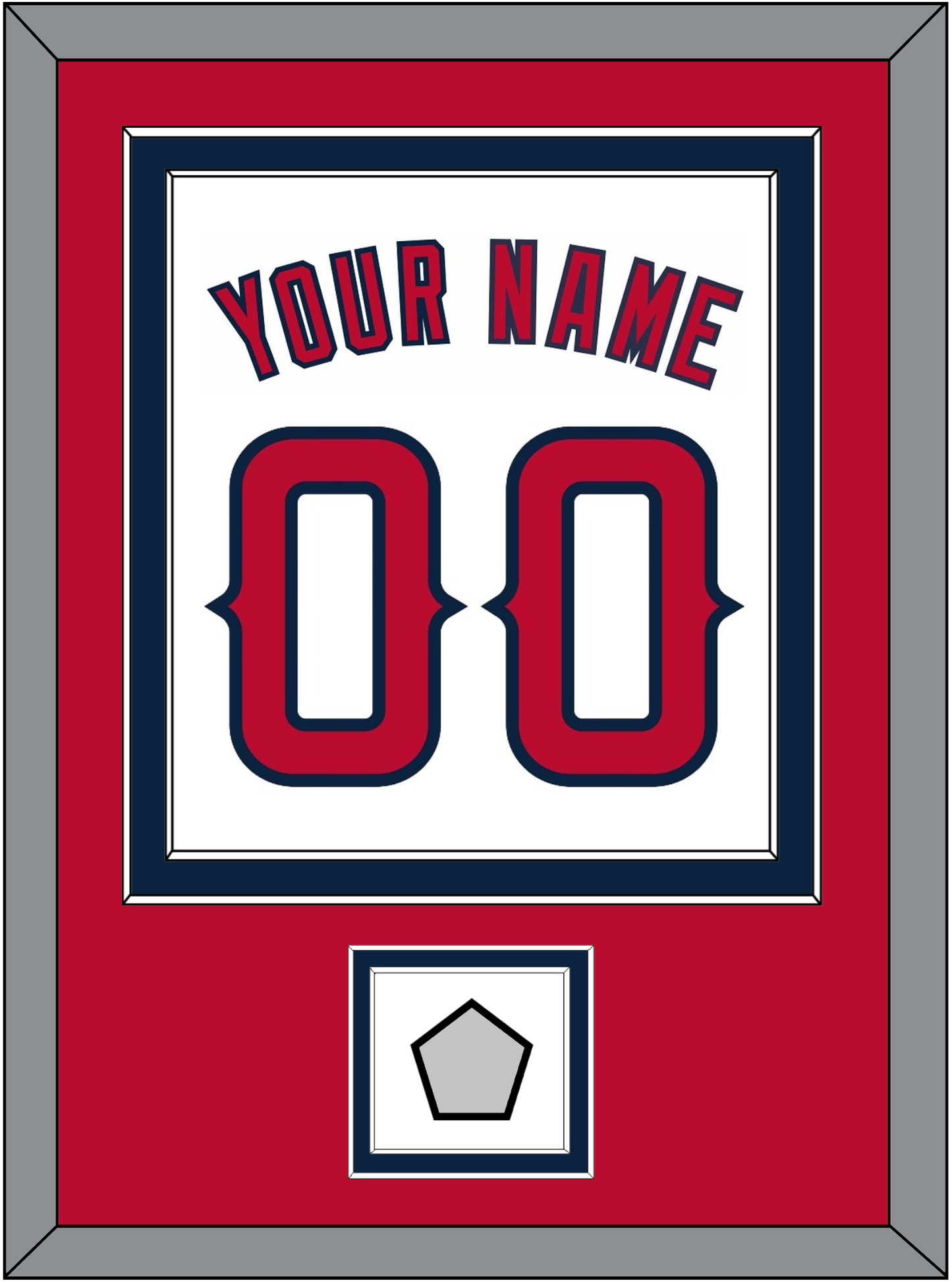 Los Angeles Name, Number & World Series Patch - Home White (2002-2023) - Signature Tier 2