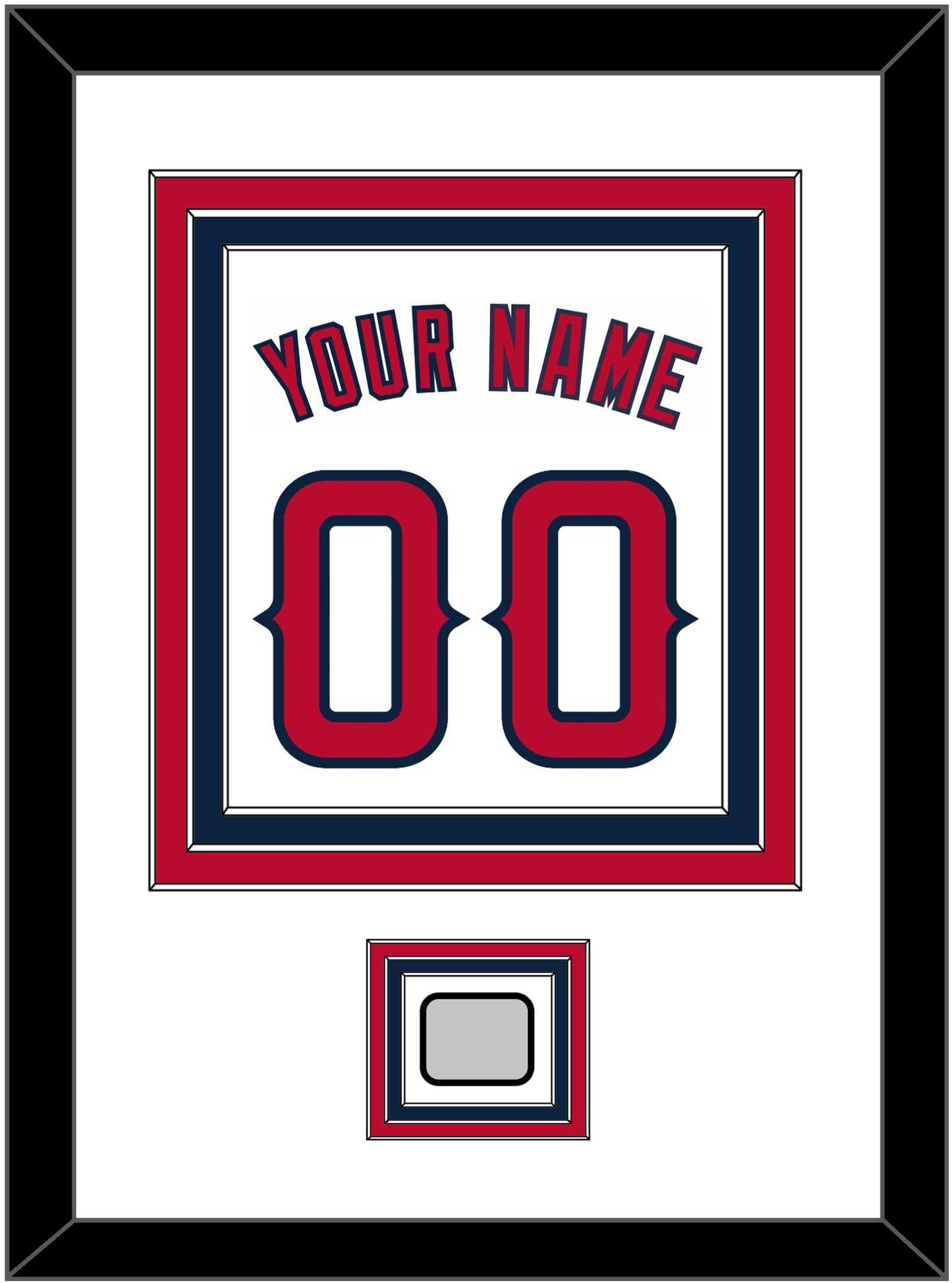 Los Angeles Name, Number & World Series Patch - Home White (2002-2023) - Premier Tier 1