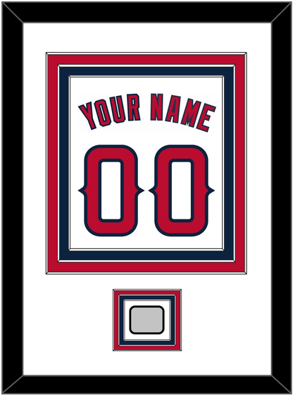 Los Angeles Name, Number & World Series Patch - Home White (2002-2023) - Premier Tier 1