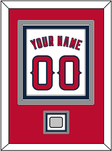 Los Angeles Name, Number & World Series Patch - Home White (2002-2023) - Triple Mat 2