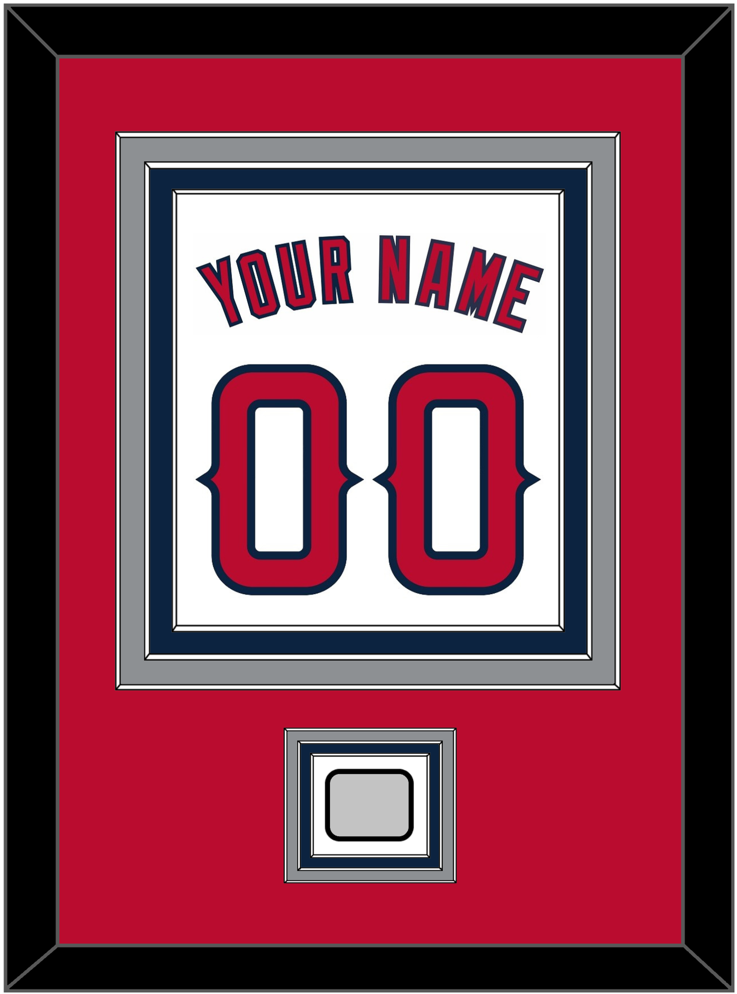 Los Angeles Name, Number & World Series Patch - Home White (2002-2023) - Premier Tier 2