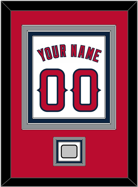 Los Angeles Name, Number & World Series Patch - Home White (2002-2023) - Premier Tier 2