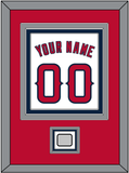 Los Angeles Name, Number & World Series Patch - Home White (2002-2023) - Triple Mat 2