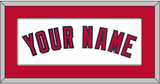 Los Angeles Name - Home White (2002-2023) - Single Mat 1