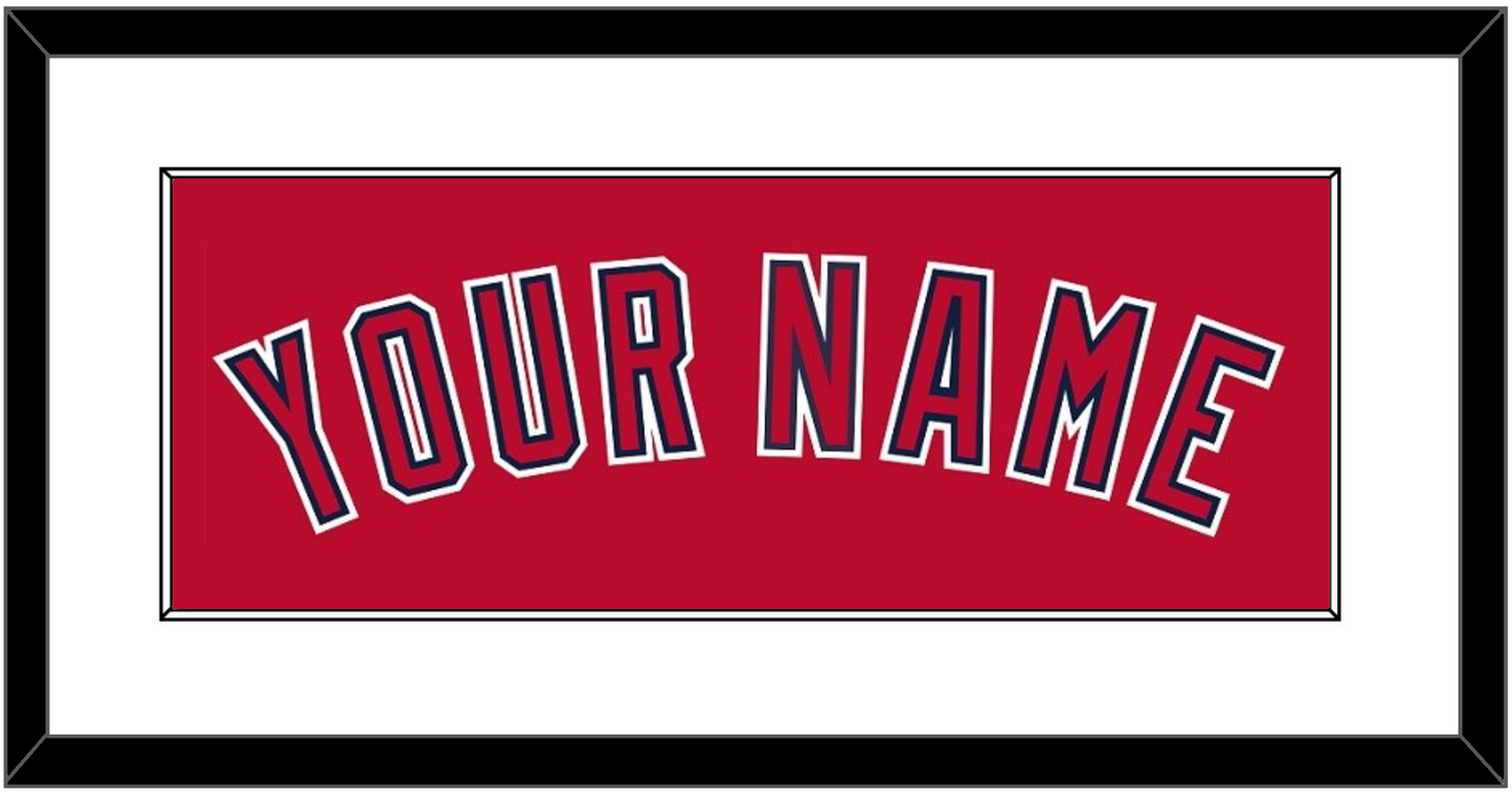 Los Angeles Name - Alternate Red (2012-2020) - Essential Tier 1
