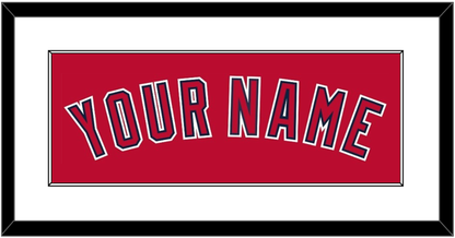 Los Angeles Name - Alternate Red (2012-2020) - Essential Tier 1