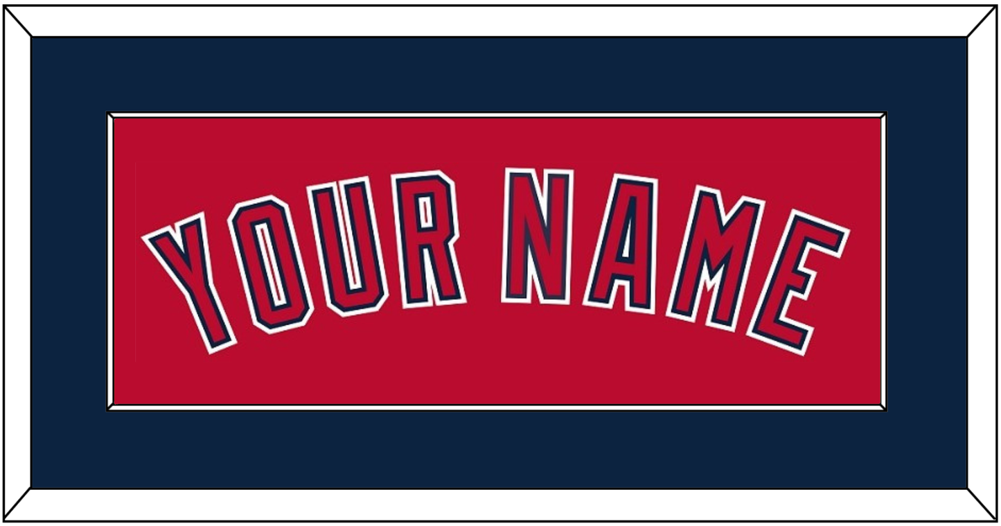 Los Angeles Name - Alternate Red (2012-2020) - Essential Tier 2
