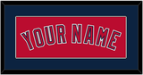 Los Angeles Name - Alternate Red (2012-2020) - Single Mat 2