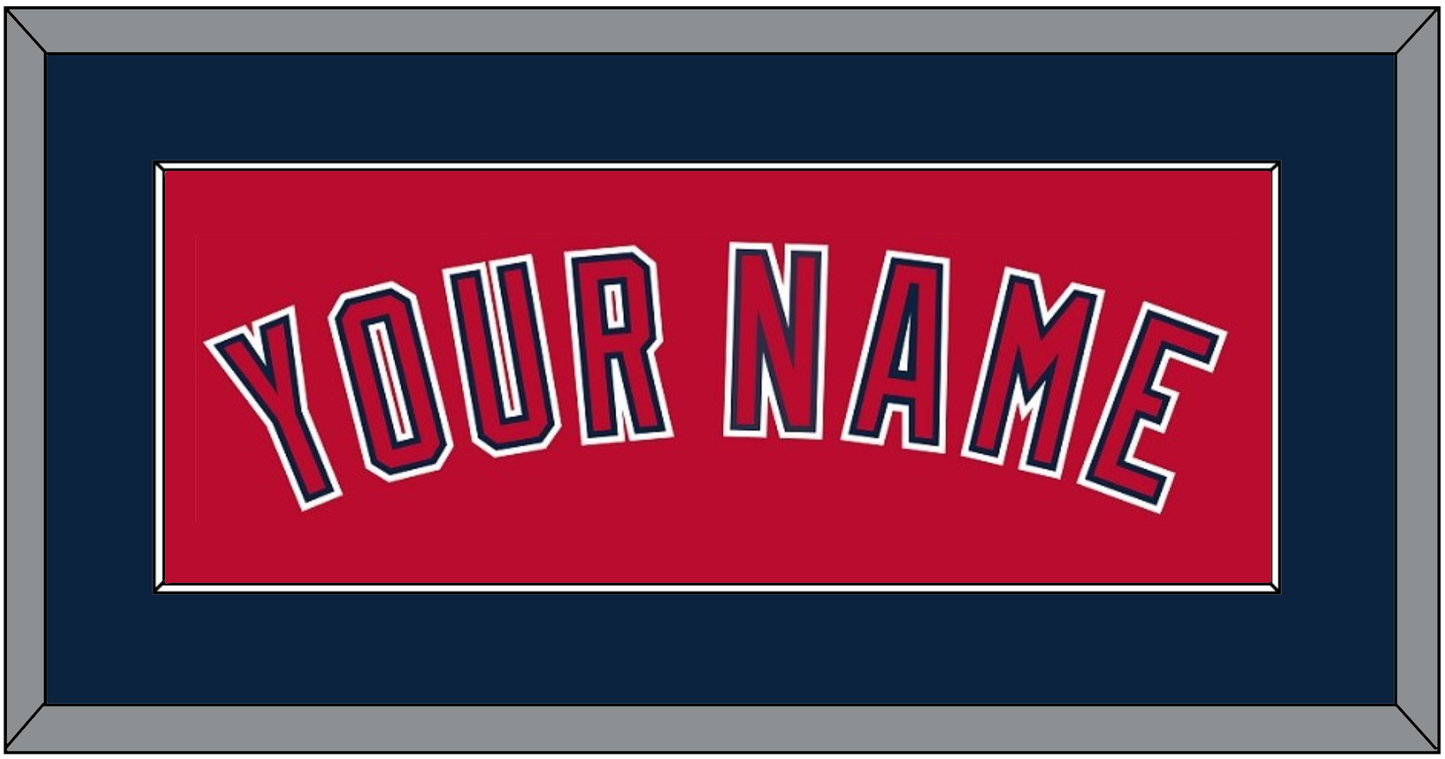 Los Angeles Name - Alternate Red (2012-2020) - Essential Tier 2