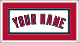 Los Angeles Name - Home White (2002-2023) - Double Mat 2