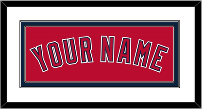Los Angeles Name - Alternate Red (2012-2020) - Signature Tier 1