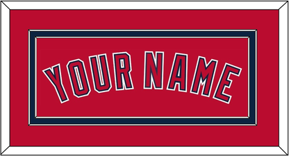Los Angeles Name - Alternate Red (2012-2020) - Signature Tier 2