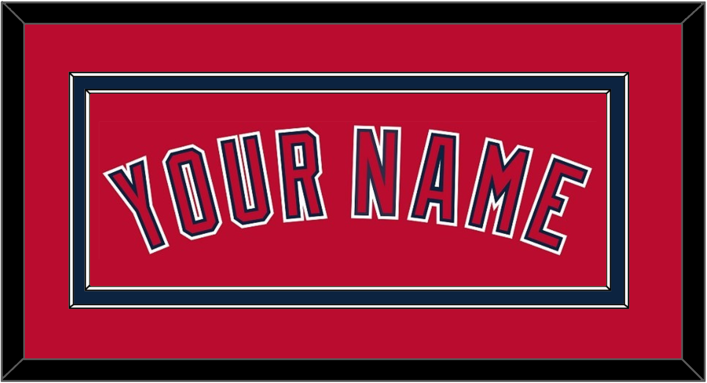 Los Angeles Name - Alternate Red (2012-2020) - Signature Tier 2