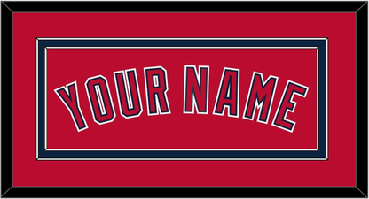 Los Angeles Name - Alternate Red (2012-2020) - Signature Tier 2