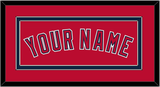 Los Angeles Name - Alternate Red (2012-2020) - Double Mat 2