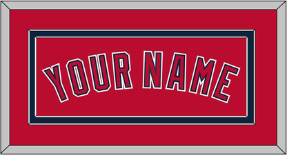 Los Angeles Name - Alternate Red (2012-2020) - Signature Tier 2