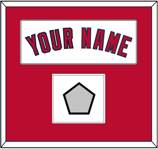 Los Angeles Name & World Series Patch - Home White (2002-2023) - Essential Tier 1