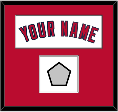 Los Angeles Name & World Series Patch - Home White (2002-2023) - Essential Tier 1