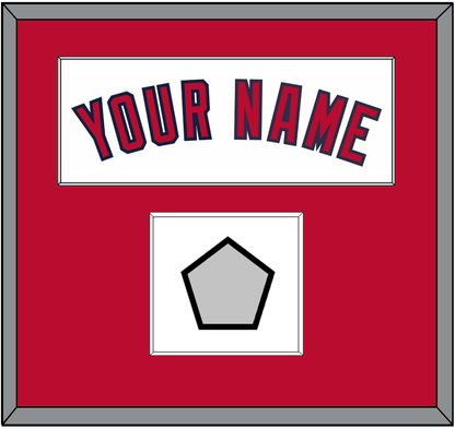 Los Angeles Name & World Series Patch - Home White (2002-2023) - Essential Tier 1