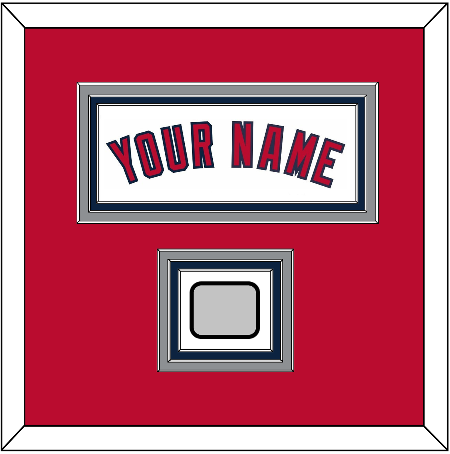 Los Angeles Name & World Series Patch - Home White (2002-2023) - Premier Tier 2