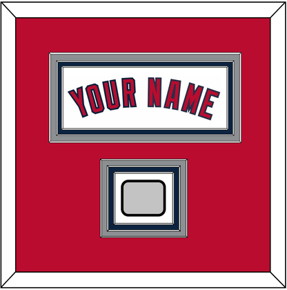 Los Angeles Name & World Series Patch - Home White (2002-2023) - Premier Tier 2