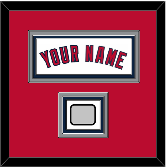 Los Angeles Name & World Series Patch - Home White (2002-2023) - Premier Tier 2