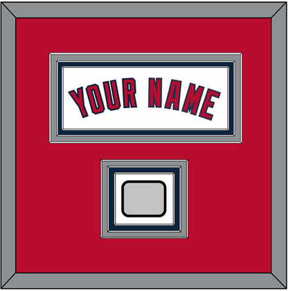 Los Angeles Name & World Series Patch - Home White (2002-2023) - Premier Tier 2