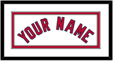 Los Angeles Name - Home White - Double Mat 1