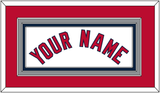Los Angeles Name - Home White - Triple Mat 2