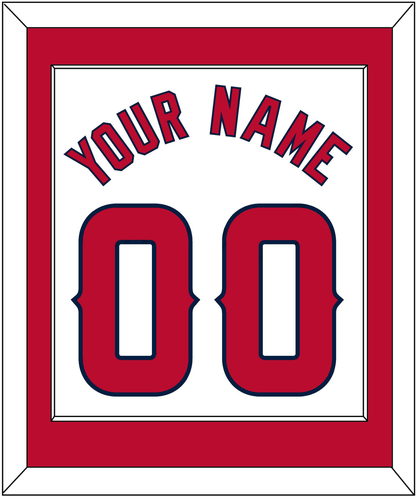 Los Angeles Name & Number - Home White - Essential Tier 1