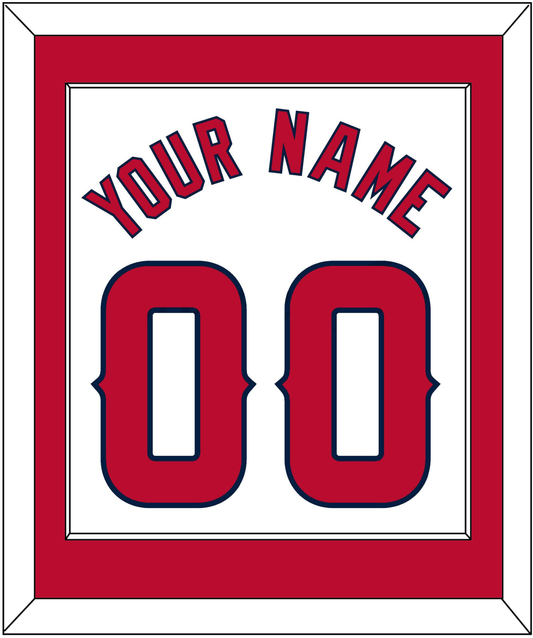 Los Angeles Name & Number - Home White - Essential Tier 1
