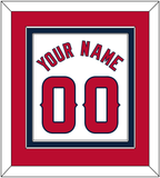 Los Angeles Name & Number - Home White - Double Mat 2