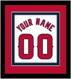Los Angeles Name & Number - Home White - Double Mat 2