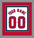 Los Angeles Name & Number - Home White - Double Mat 2