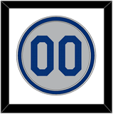 Los Angeles Number - Road Gray - Double Mat 1