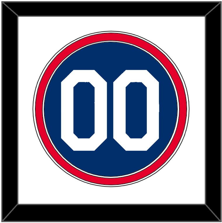 Los Angeles Number - Alternate Road Blue - Signature Tier 1